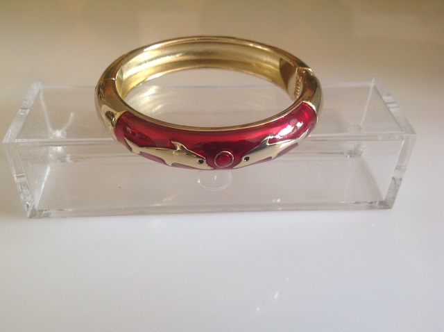 Bracelet 'dauphins' rouge Bracelet 'dauphins' rouge